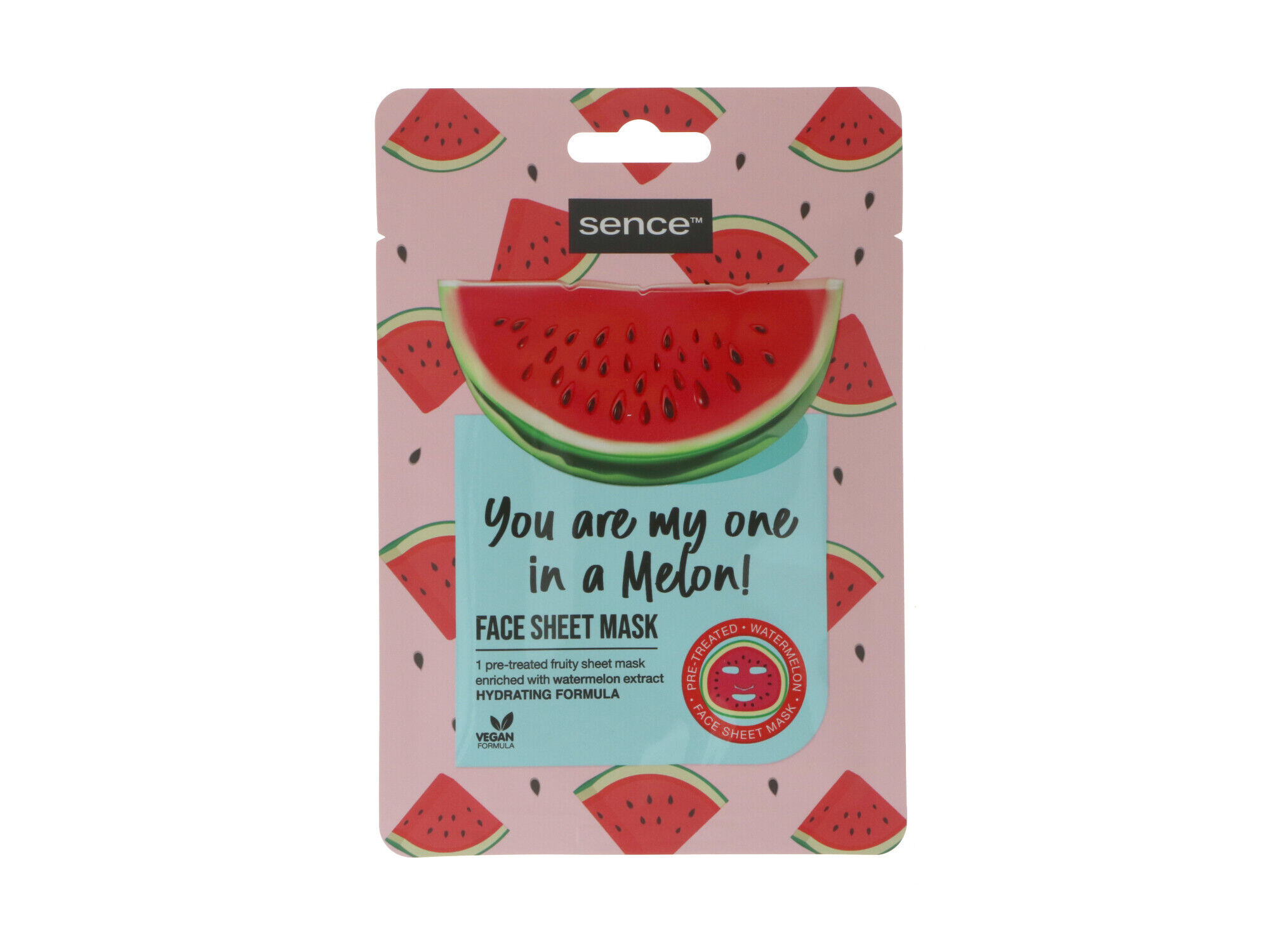 M&Aacute;SCARA FACIAL SENCE TECIDO MELANCIA 1UN image number 0