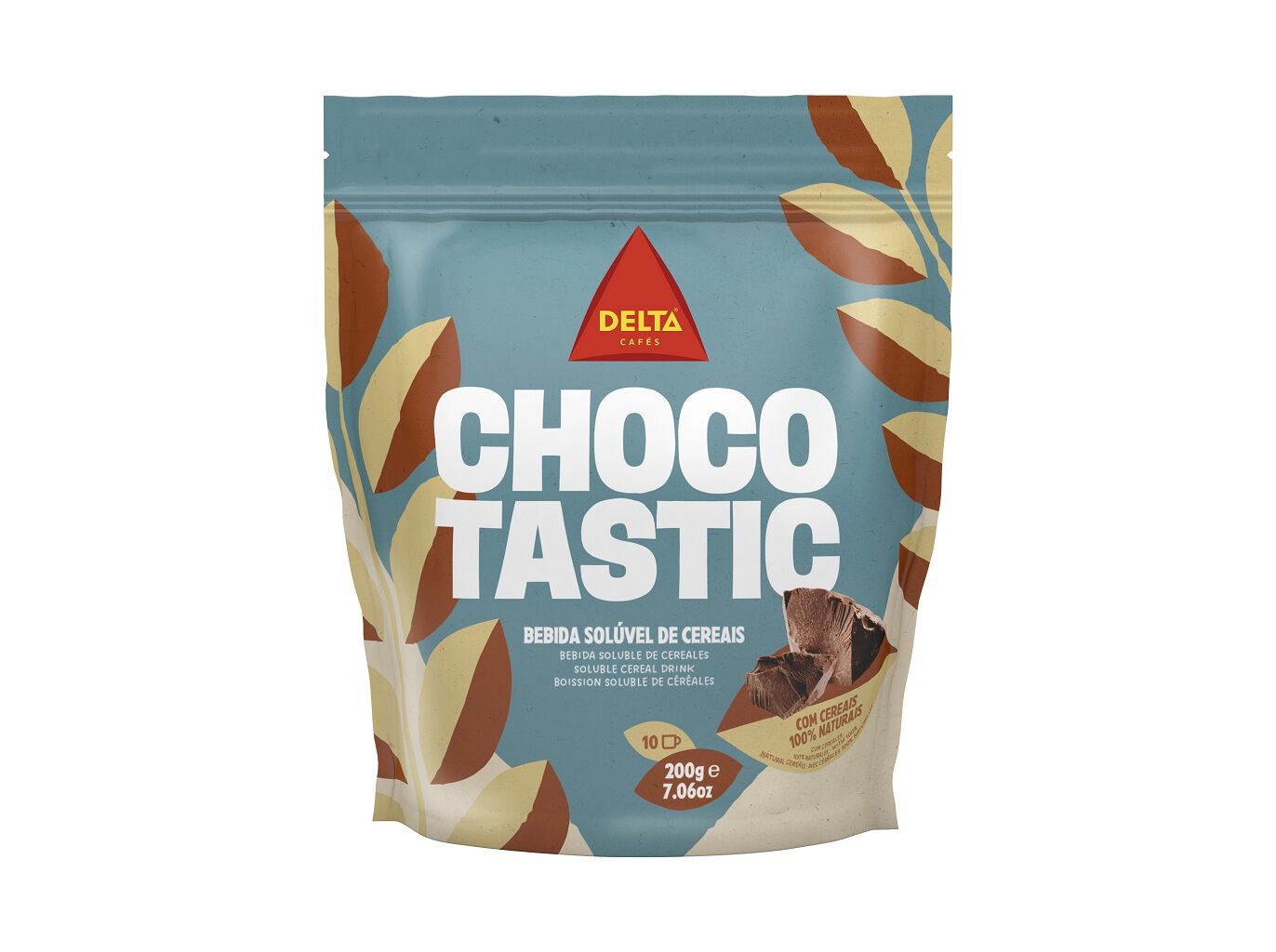 BEBIDA SOL&Uacute;VEL DELTA CEREIAIS E CHOCOLATE 200G image number 0