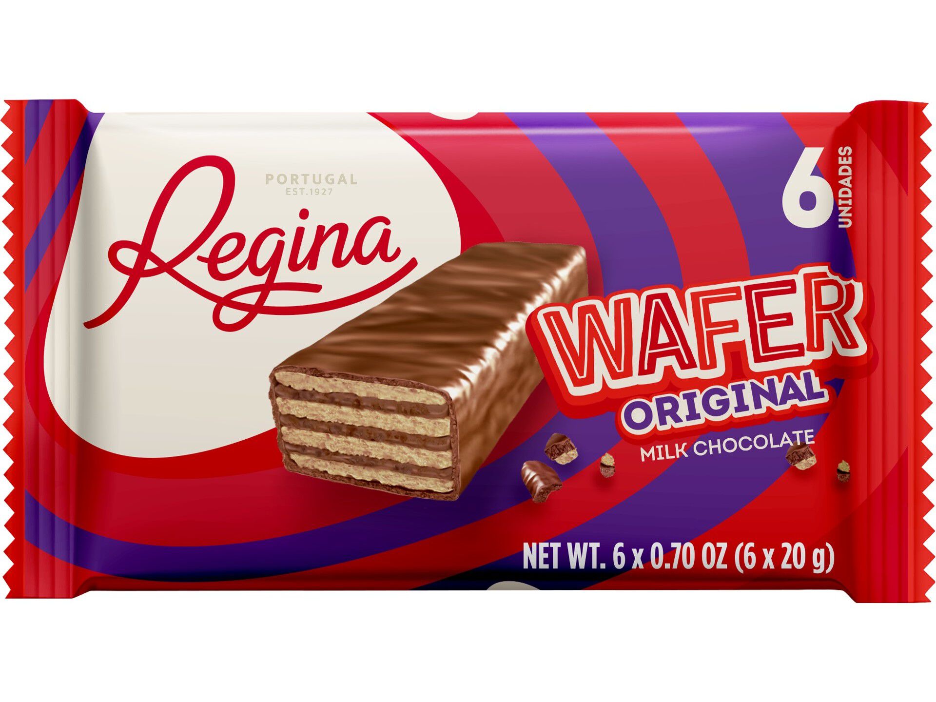 CHOCOLATE REGINA SNACK WAFER 120 G image number 0