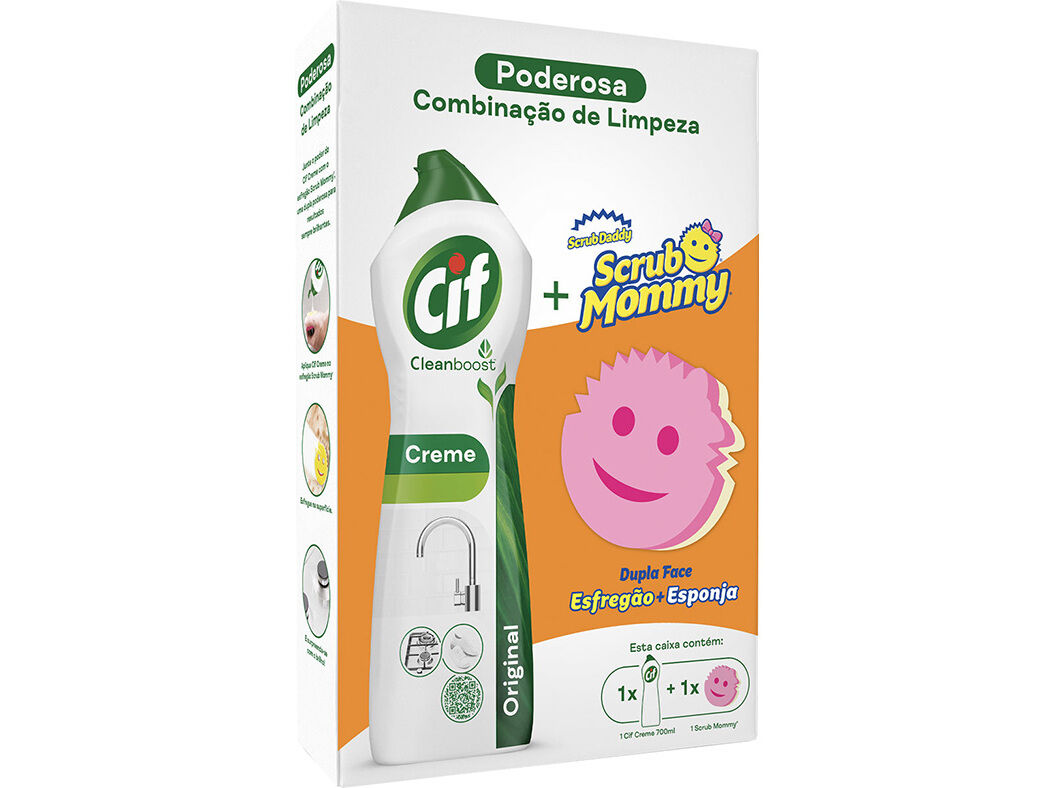 CREME LIMPEZA CIF CREME & SCRUB MUMMY 700ML image number 0