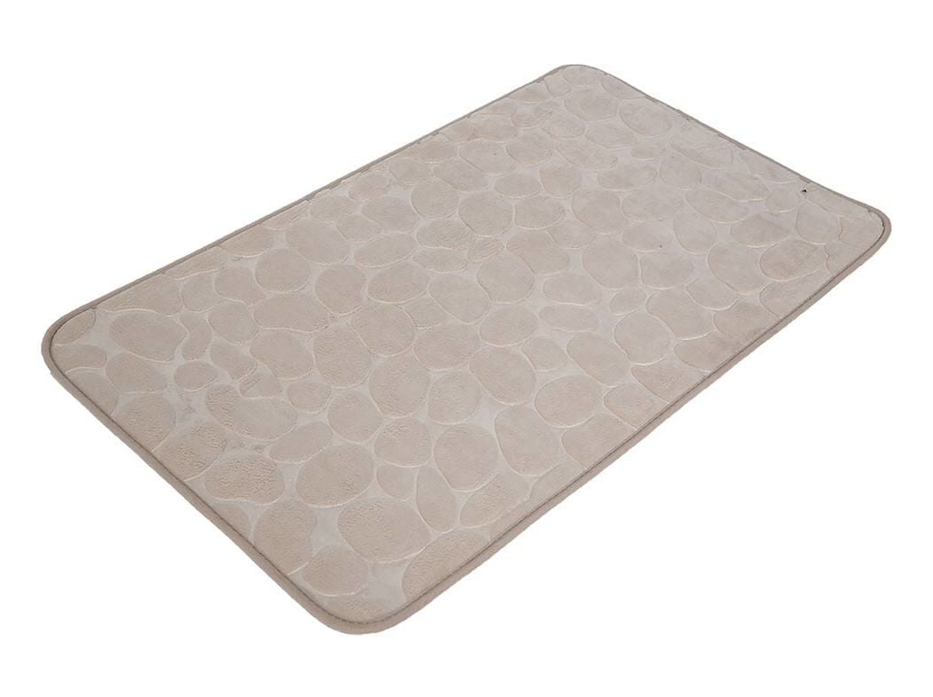 TAPETE ESPUMA ACTUEL 1100G BEGE 50X80CM