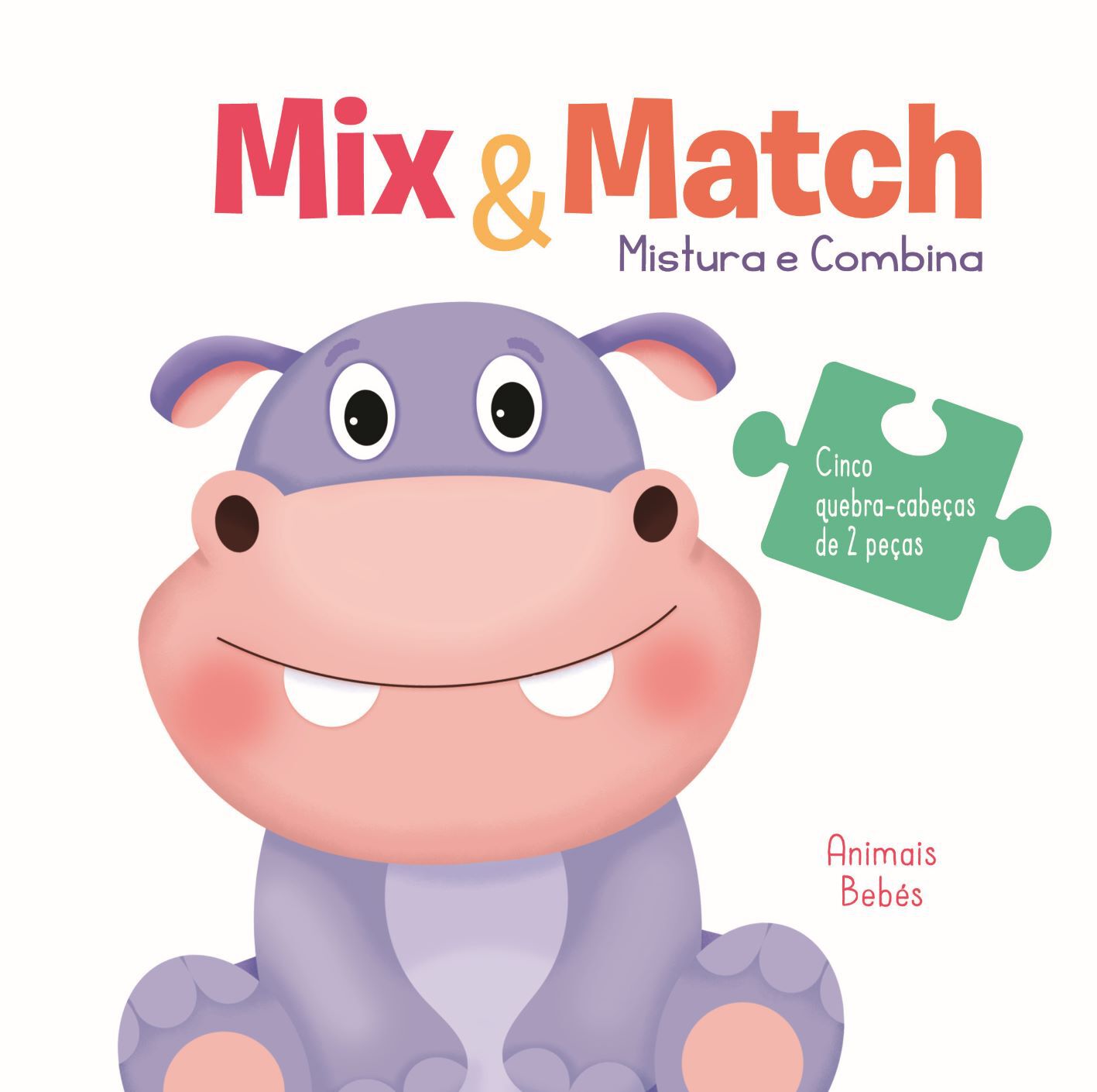LIVRO MISTURA E COMBINA: ANIMAIS BEB&Eacute;S image number 0