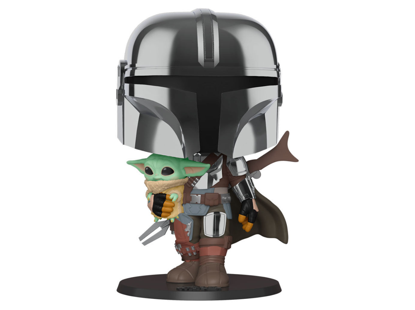 FIGURA FUNKO POP STARWARS:MANDALORIAN-10"MA image number 0