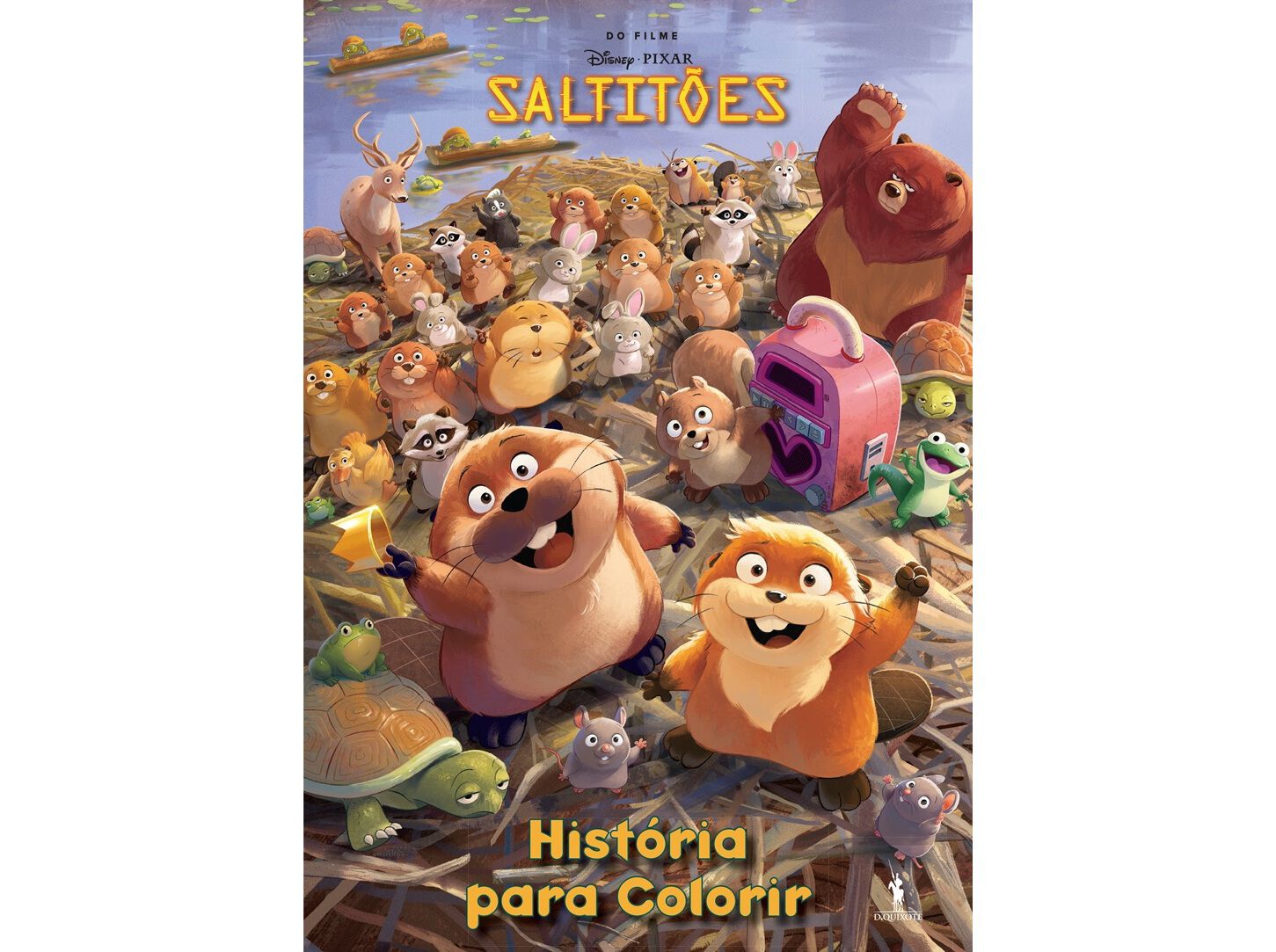 LIVRO SALTIT&Otilde;ES: HIST&Oacute;RIA PARA COLORIR image number 0
