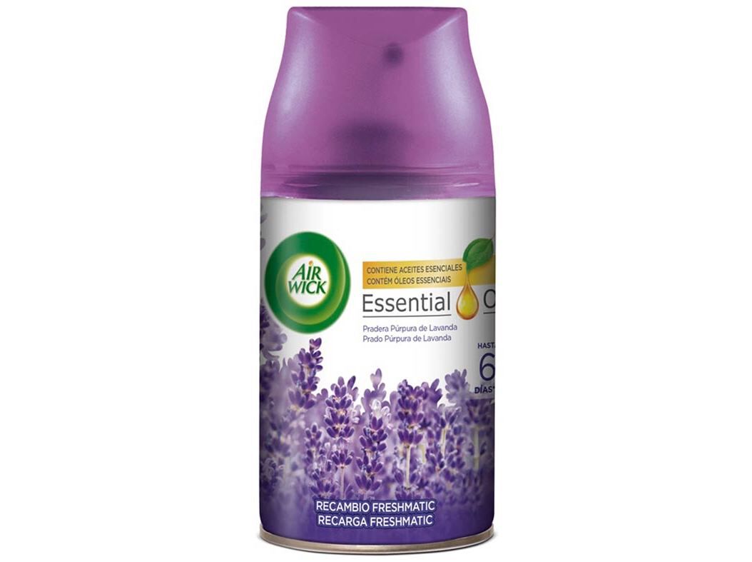 AMBIENTADOR AIR WICK FRESHMATIC RECARGA LAVANDA 250ML