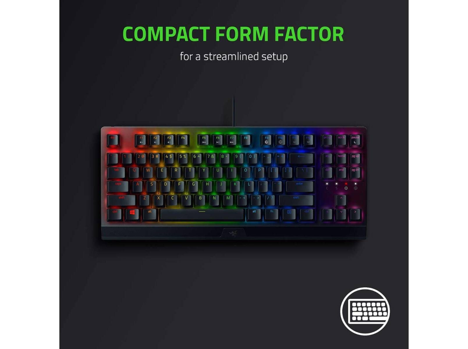 TECLADOS GAMING RAZER BLACKWIDOW V3 RGB image number 3