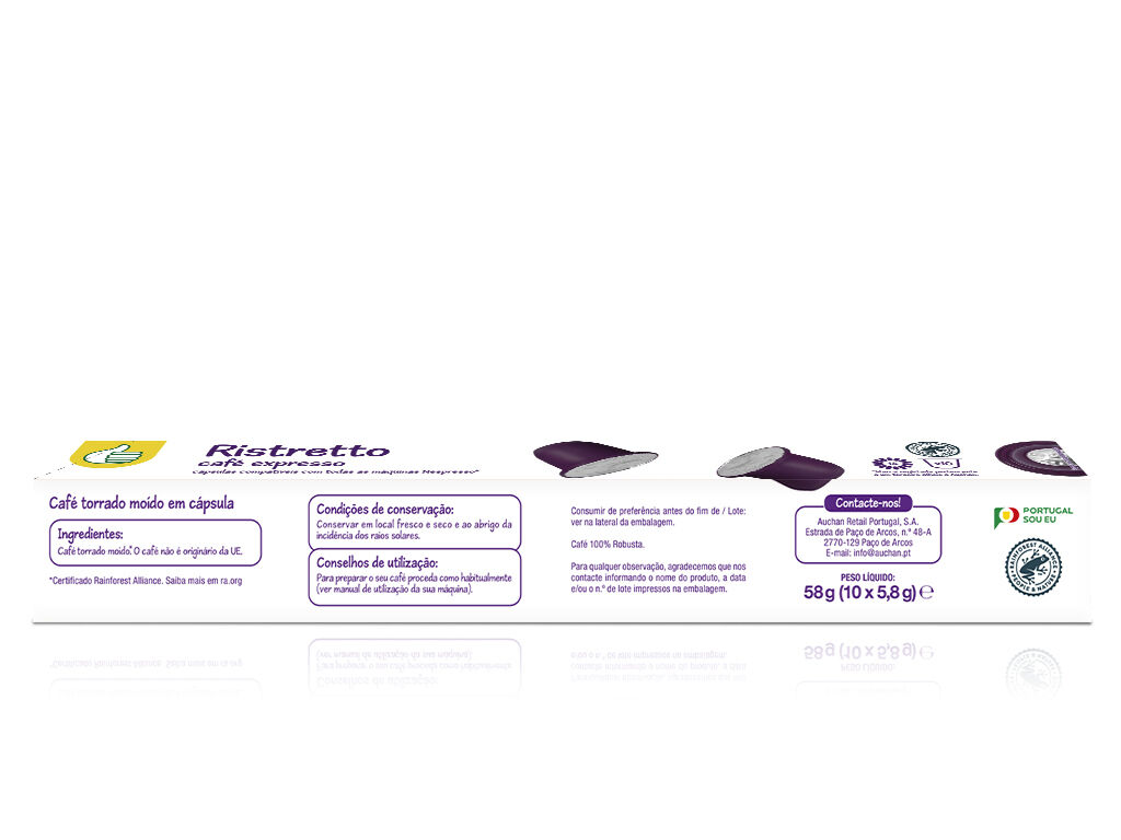 C&Aacute;PSULAS CAF&Eacute; POLEGAR NSP RISTRETTO 10 UN image number 3