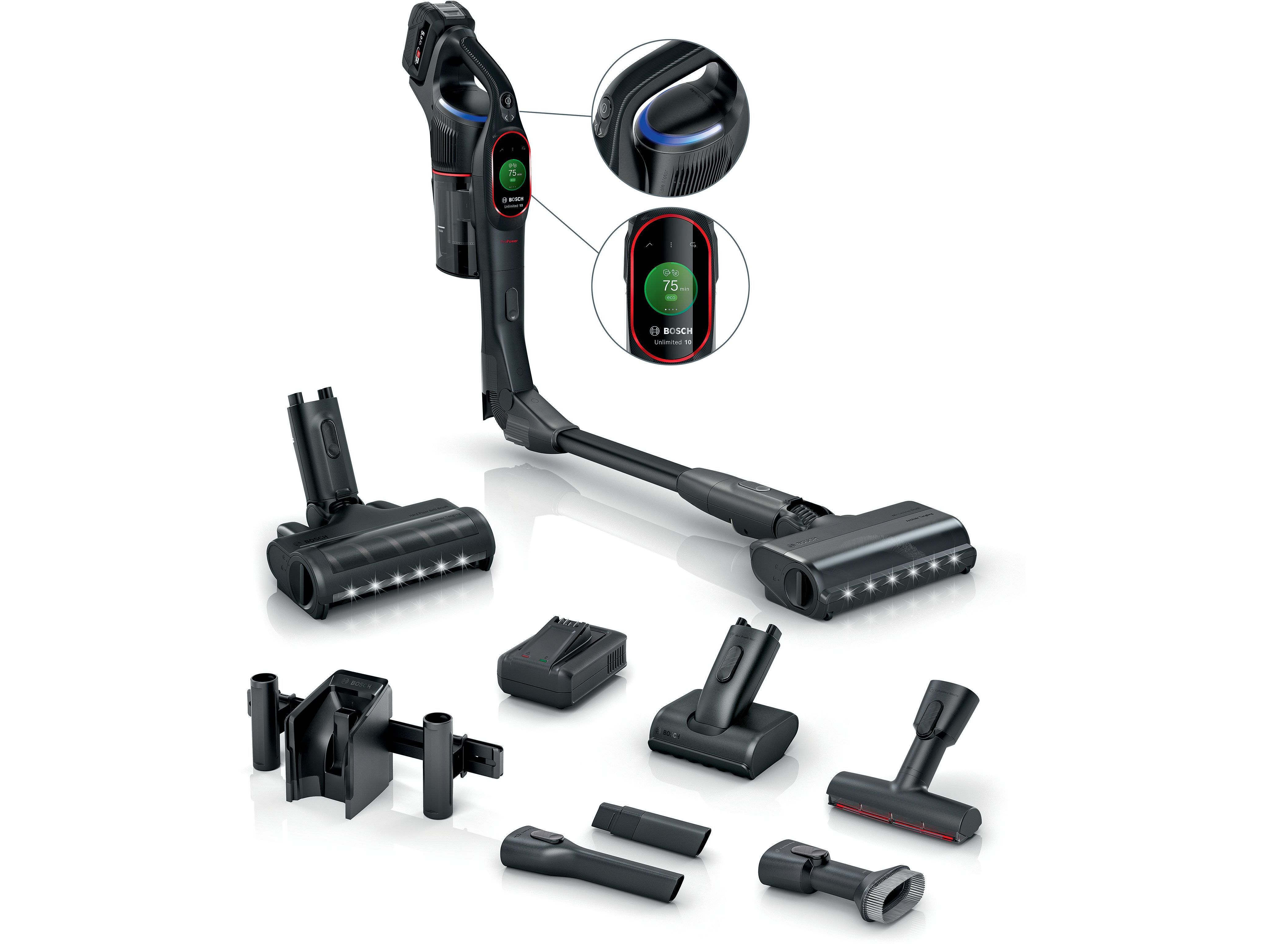 ASPIRADOR VERTICAL BOSCH BCS1051POW UNLIMITED 10 PROPOWER image number 0