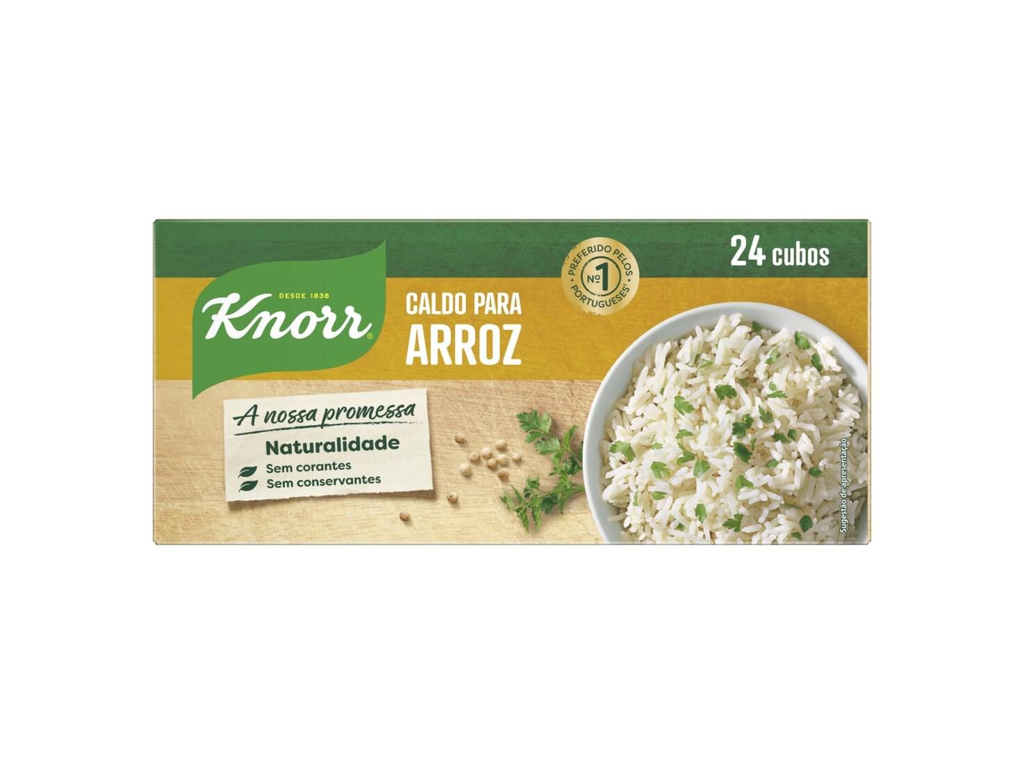 CALDO KNORR PARA ARROZ 24 CUBOS 240G image number 1