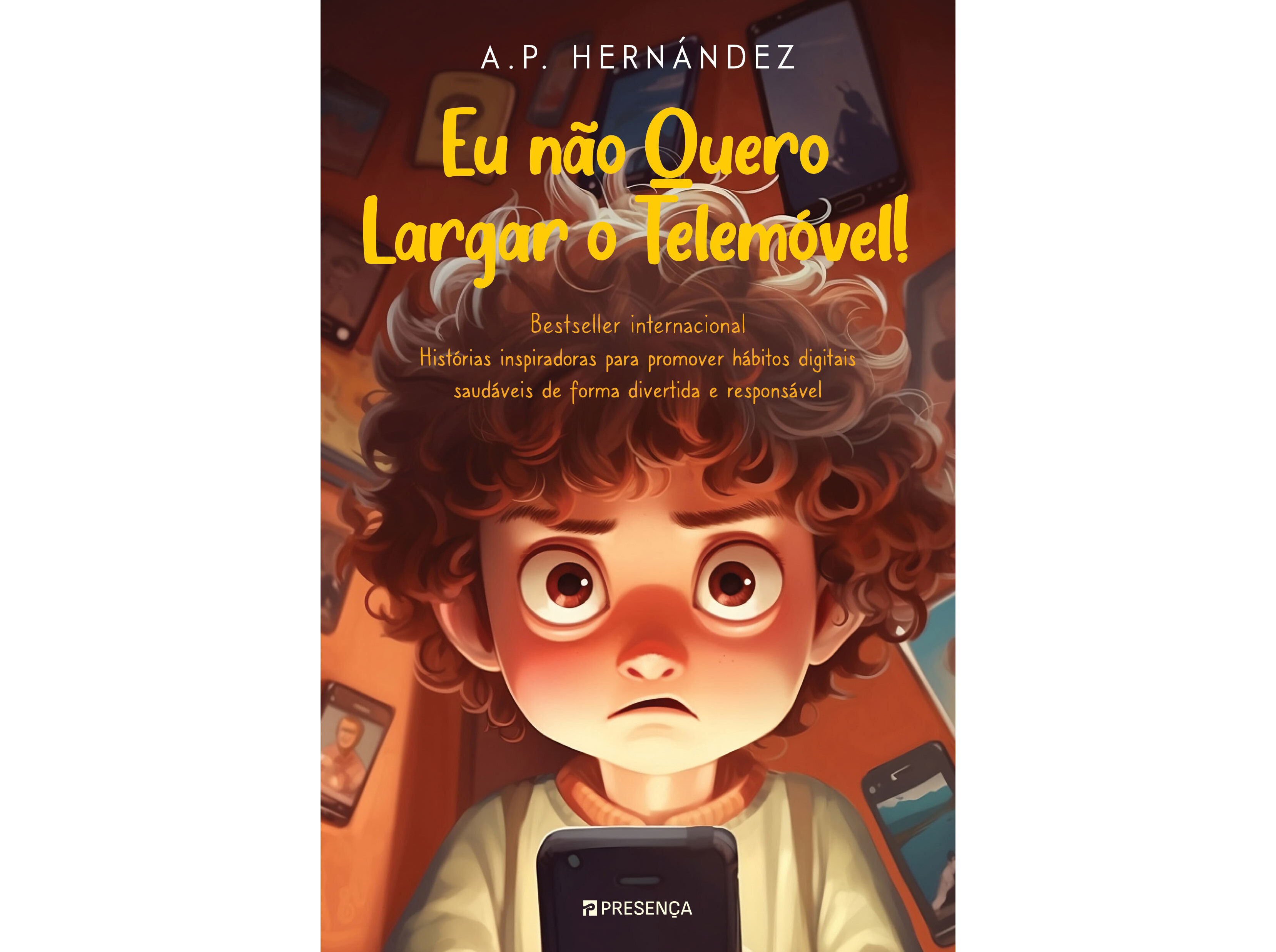 LIVRO EU N&Atilde;O QUERO LARGAR O TELEM&Oacute;VEL DE A.P. HERN&Aacute;NDEZ image number 1
