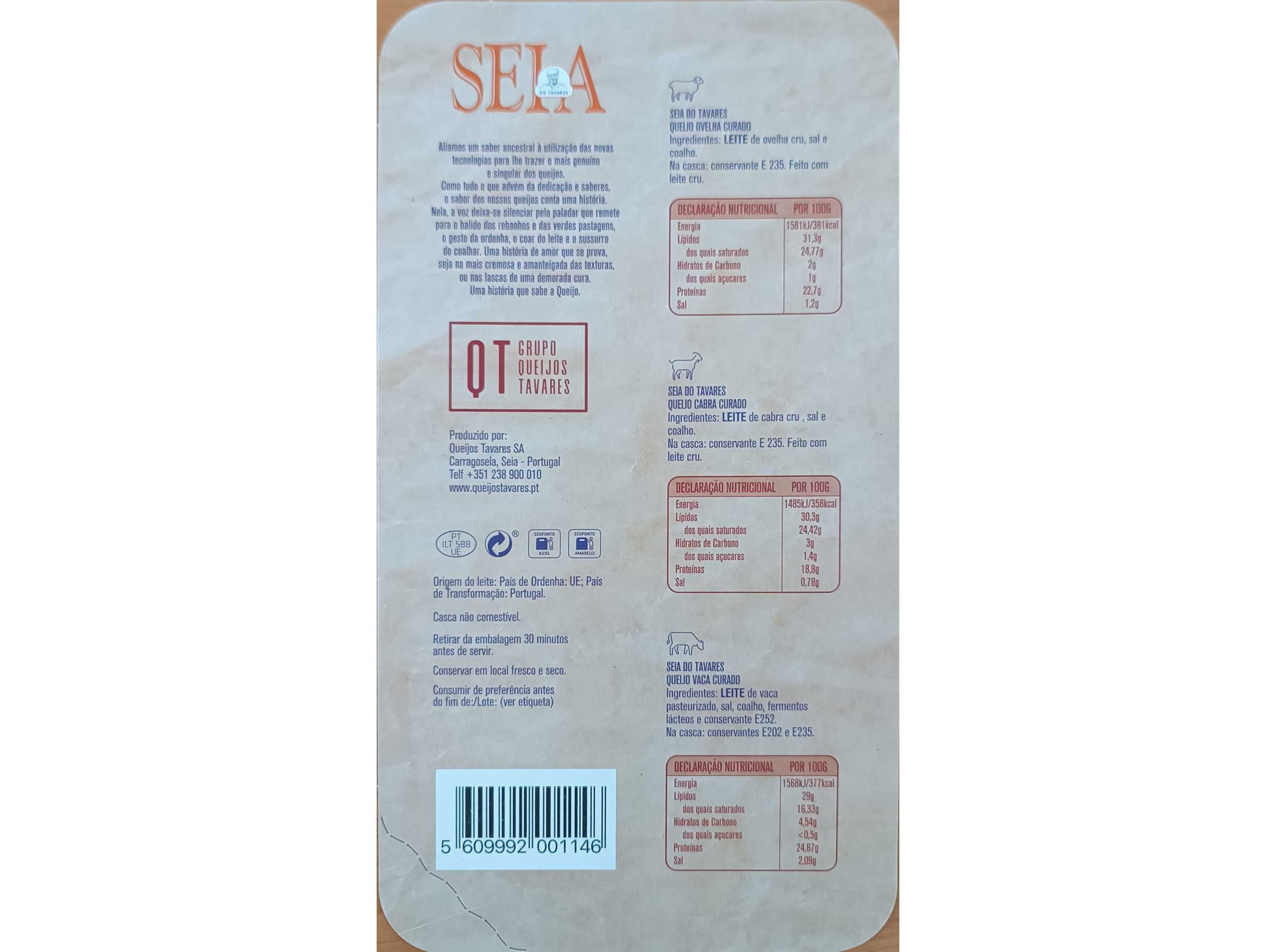 T&Aacute;BUA DE QUEIJOS SEIA TAVARES GOURMET UN image number 1