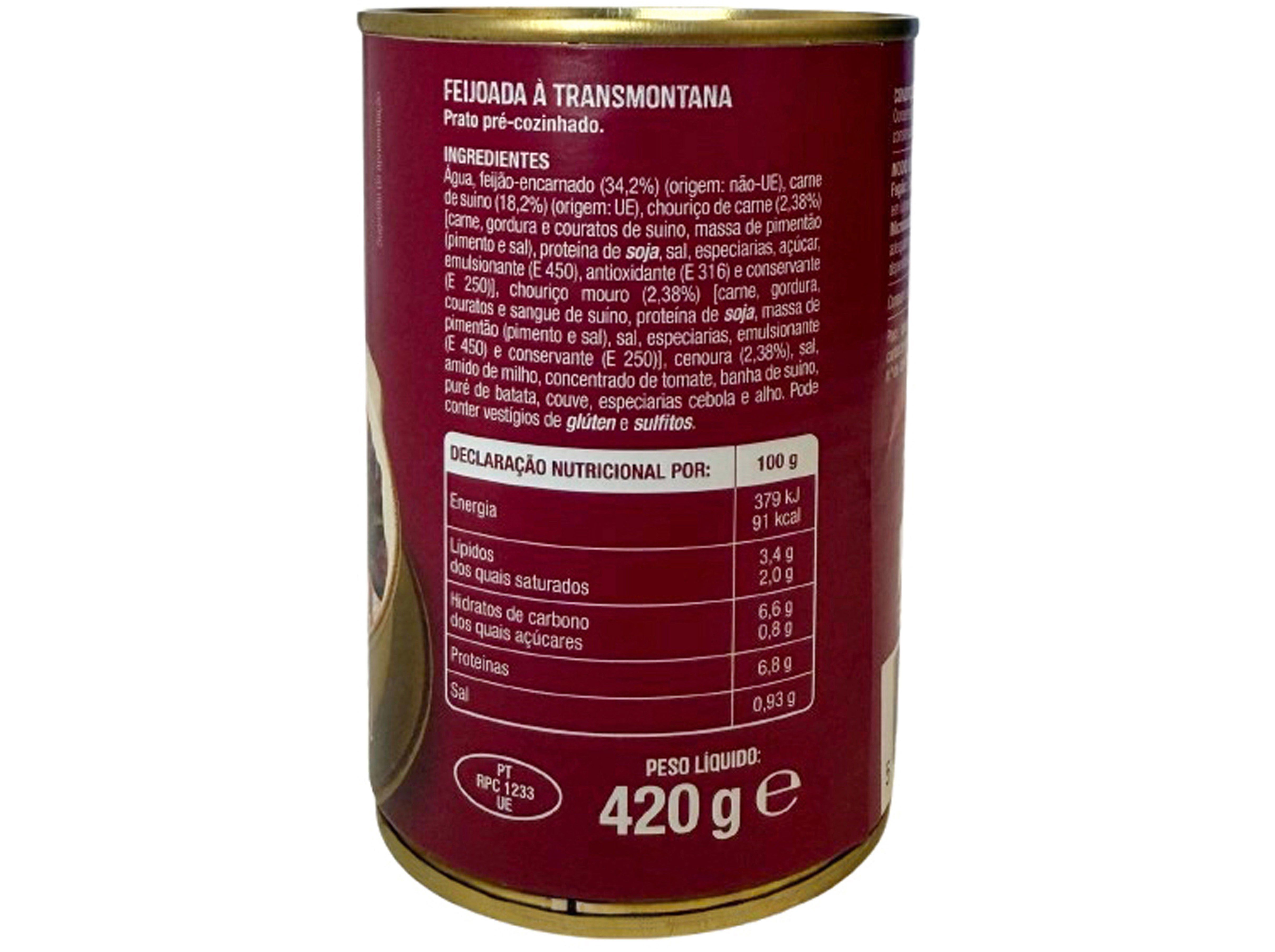 FEIJOADA AUCHAN 420G image number 1