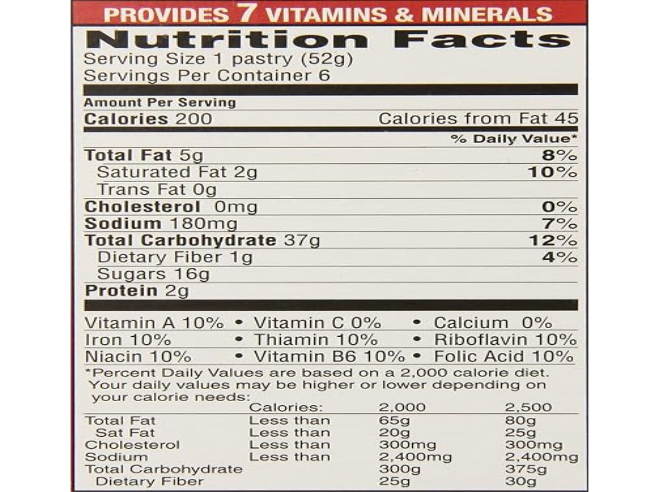 TARTES TOAST?EM A&Ccedil;UCAR MASCAVADO CANELA 288 GR (6UN) image number 1