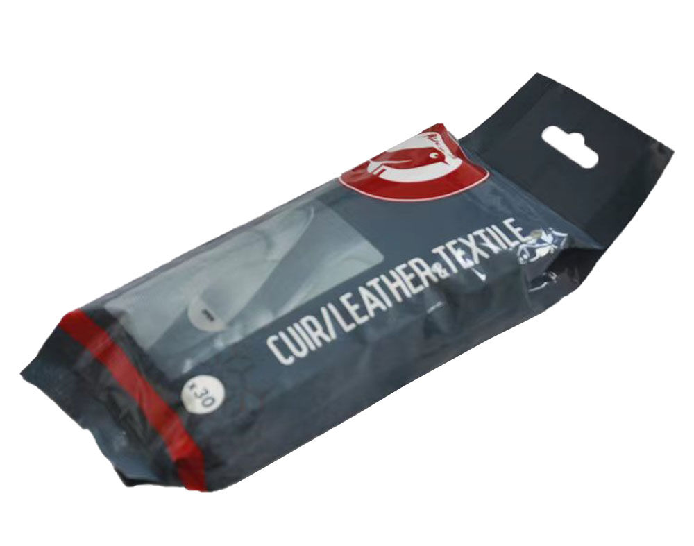 TOALHITAS DE LIMPEZA AUCHAN COURO E TEXTEIS 30 UNIDADES