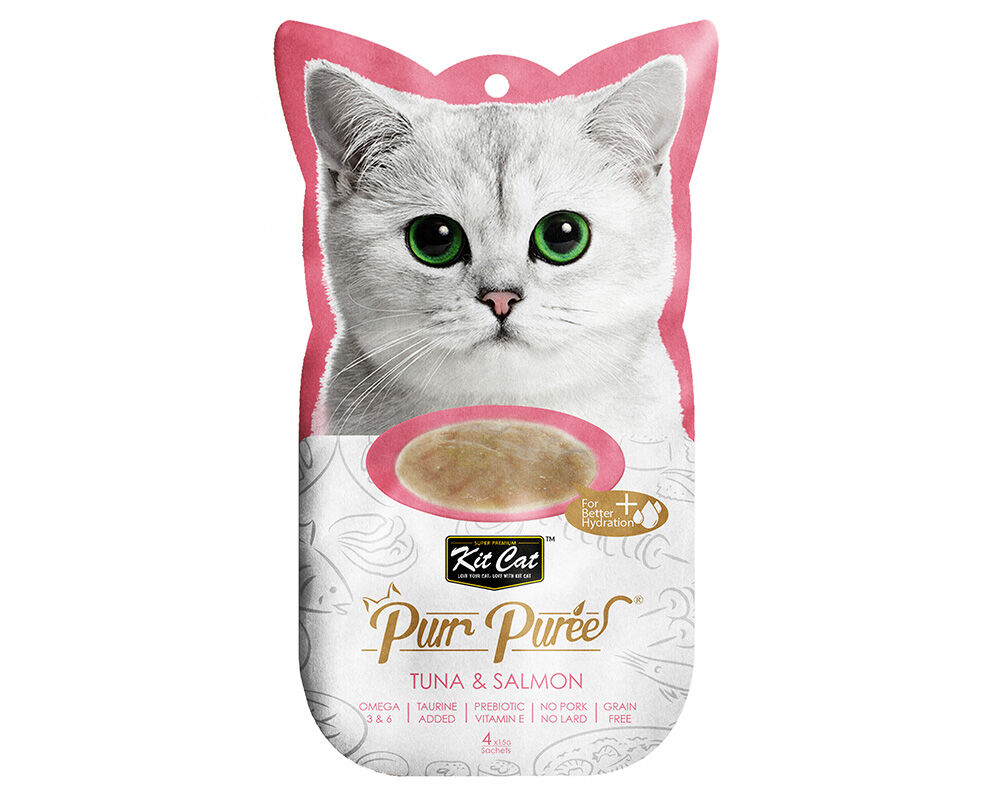 COMIDA H&Uacute;MIDA GATO KITCAT ATUM&SALM&Atilde;O 60G image number 0