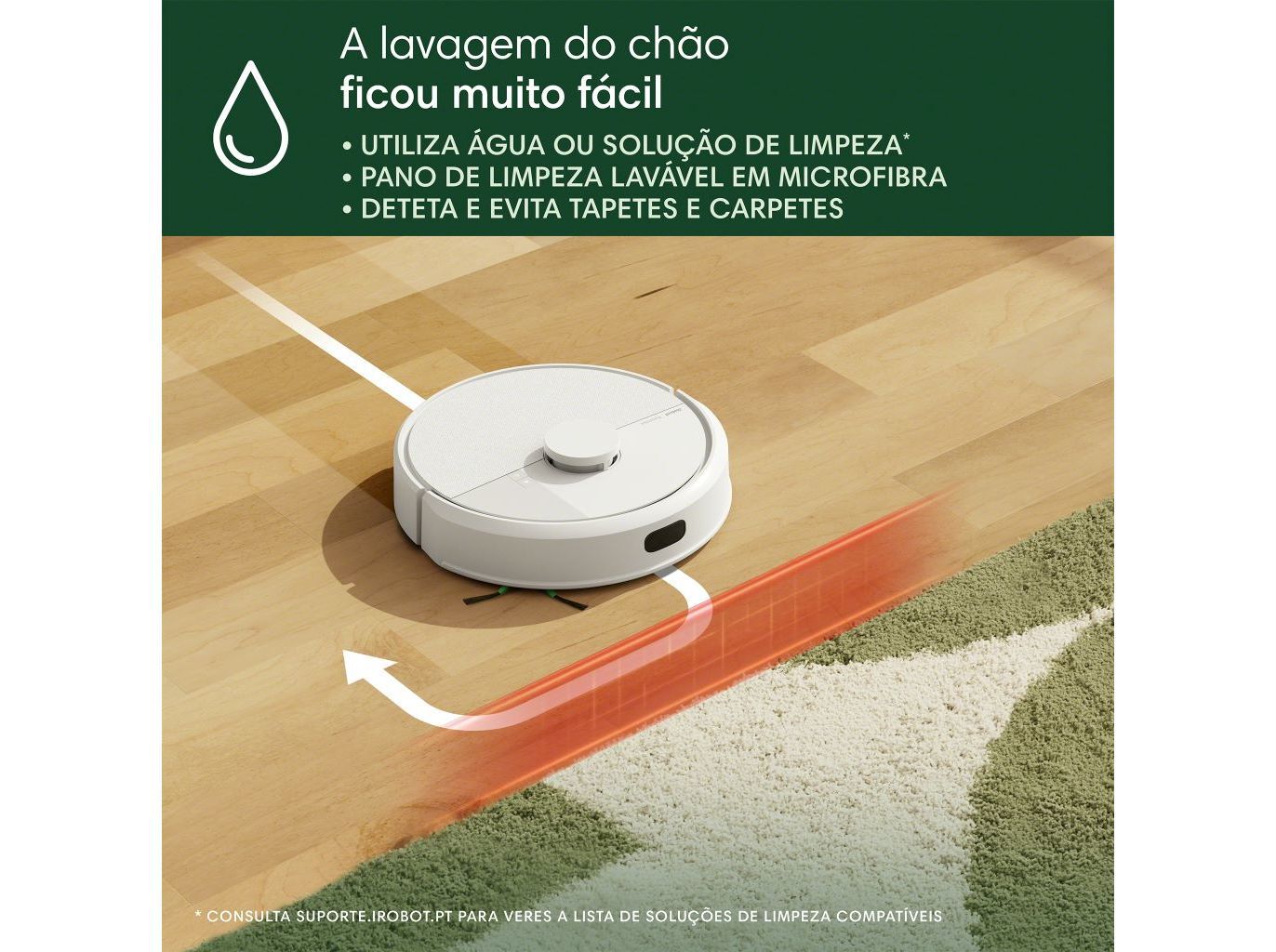 ASPIRADOR ROBOT IROBOT IRY351240 BRANCO 105AE image number 7