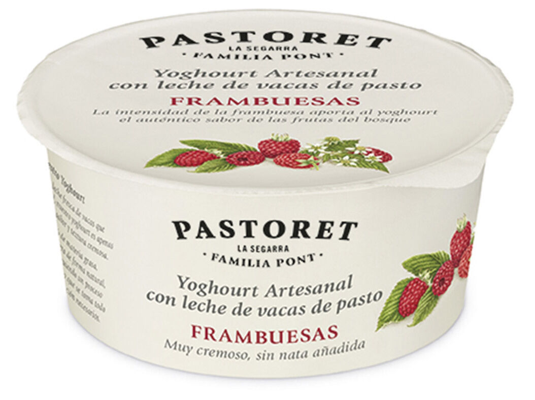 IOGURTE PASTORET FRAMBOESA 125G image number 0
