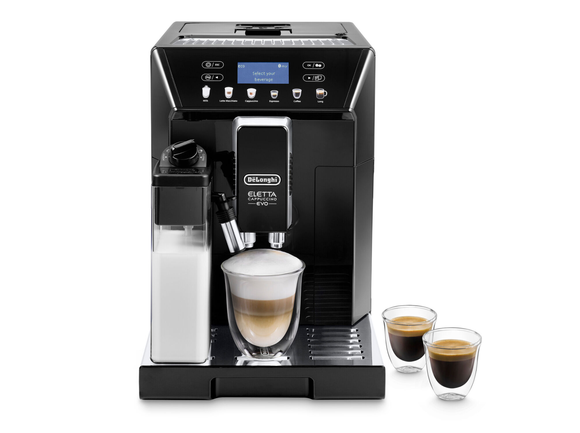 M&Aacute;QUINA DE CAF&Eacute; EXPRESSO AUTOM&Aacute;TICA DELONGHI ECAM46.860.B ELETTA CAPPUCCINO EVO