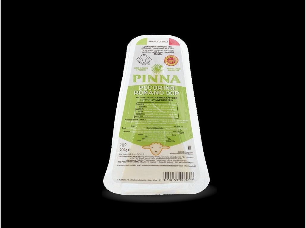 QUEIJO PECORINO ROMANO DOP PINNA 200G