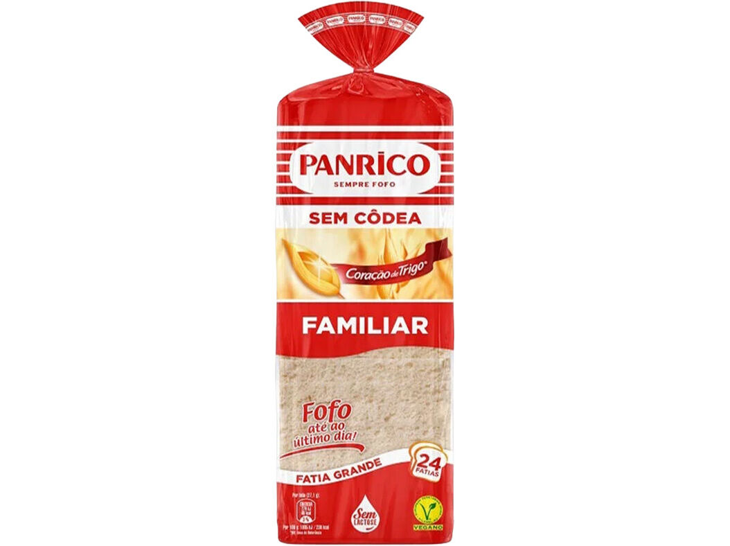 P&Atilde;O PANRICO DE FORMA SEM C&Ocirc;DEA FAMILIAR 650G