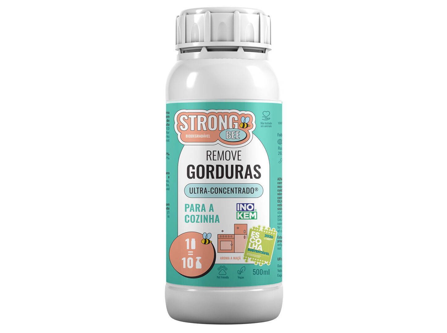 DESENGORDURANTE COZINHA INOKEM STRONG BEE 500ML