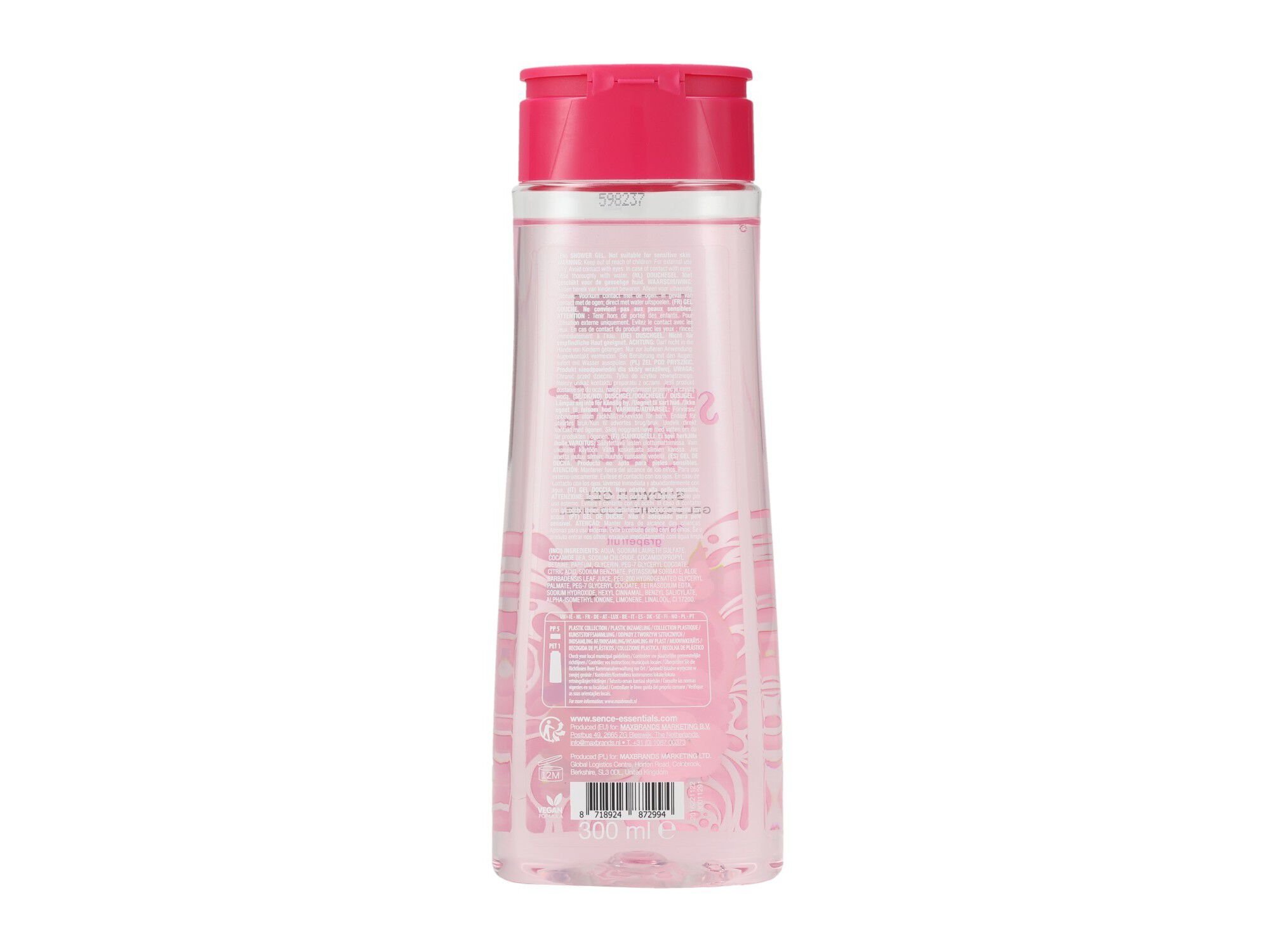 GEL BANHO SENCE FLORAL & GRAPEFRUIT 300ML image number 2