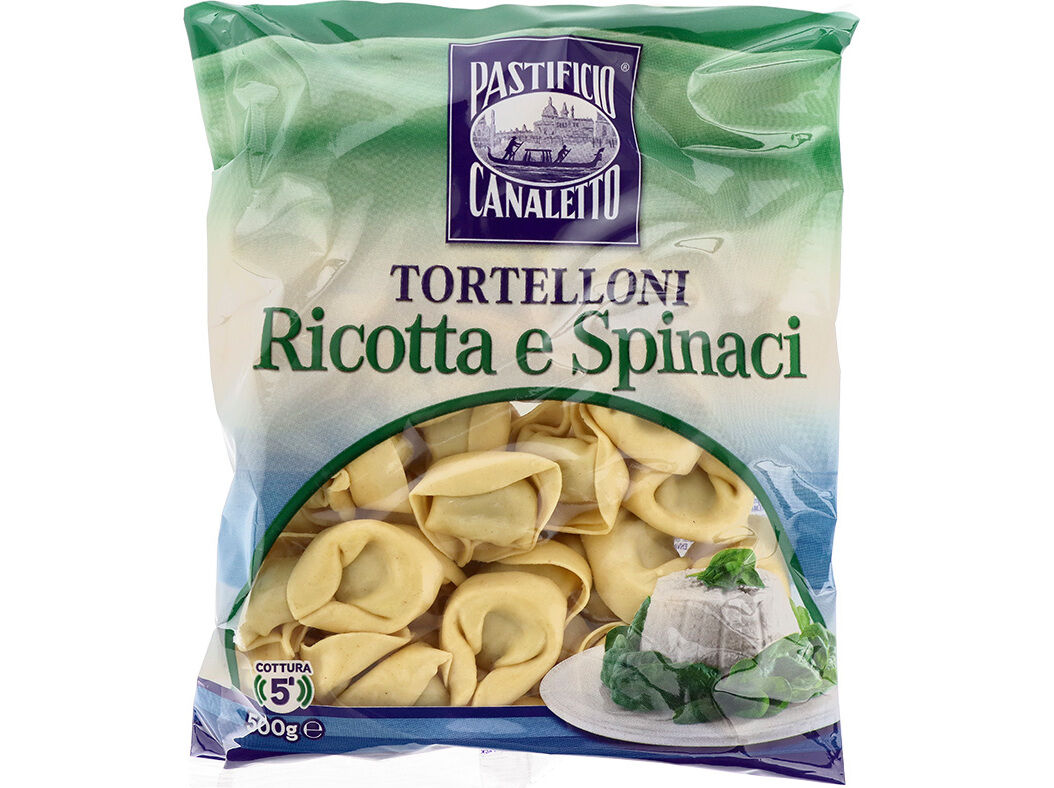 TORTELLONI PASTIFIC CANALETTO RICOTTA E ESPINAFRES 500 G image number 0
