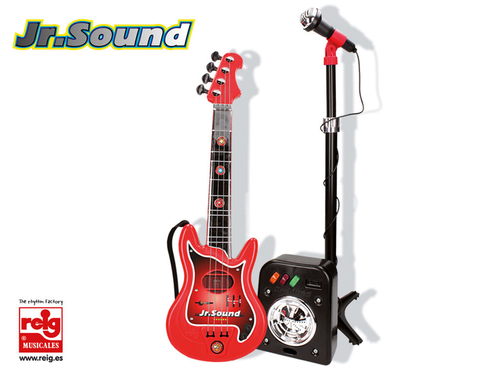 CONJUNTO ELECTR&Oacute;NICO DE GUITARRA E MICROFONE REIG 460X200X720CM