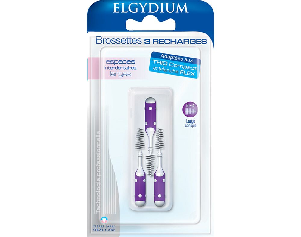 RECARGA ELGYDIUM ESCOVILH&Atilde;O C&Oacute;NICO VIOLETA 3UN image number 0