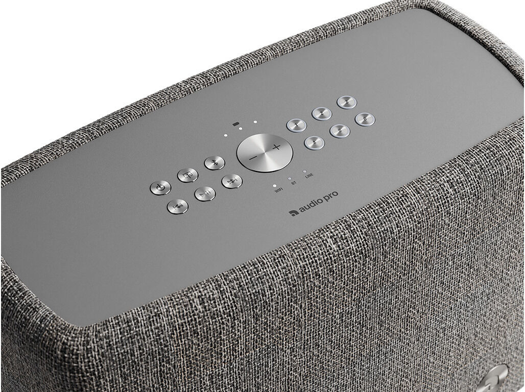 COLUNA WIFI/BT AUDIO PRO A15 CINZA ESCURO image number 1