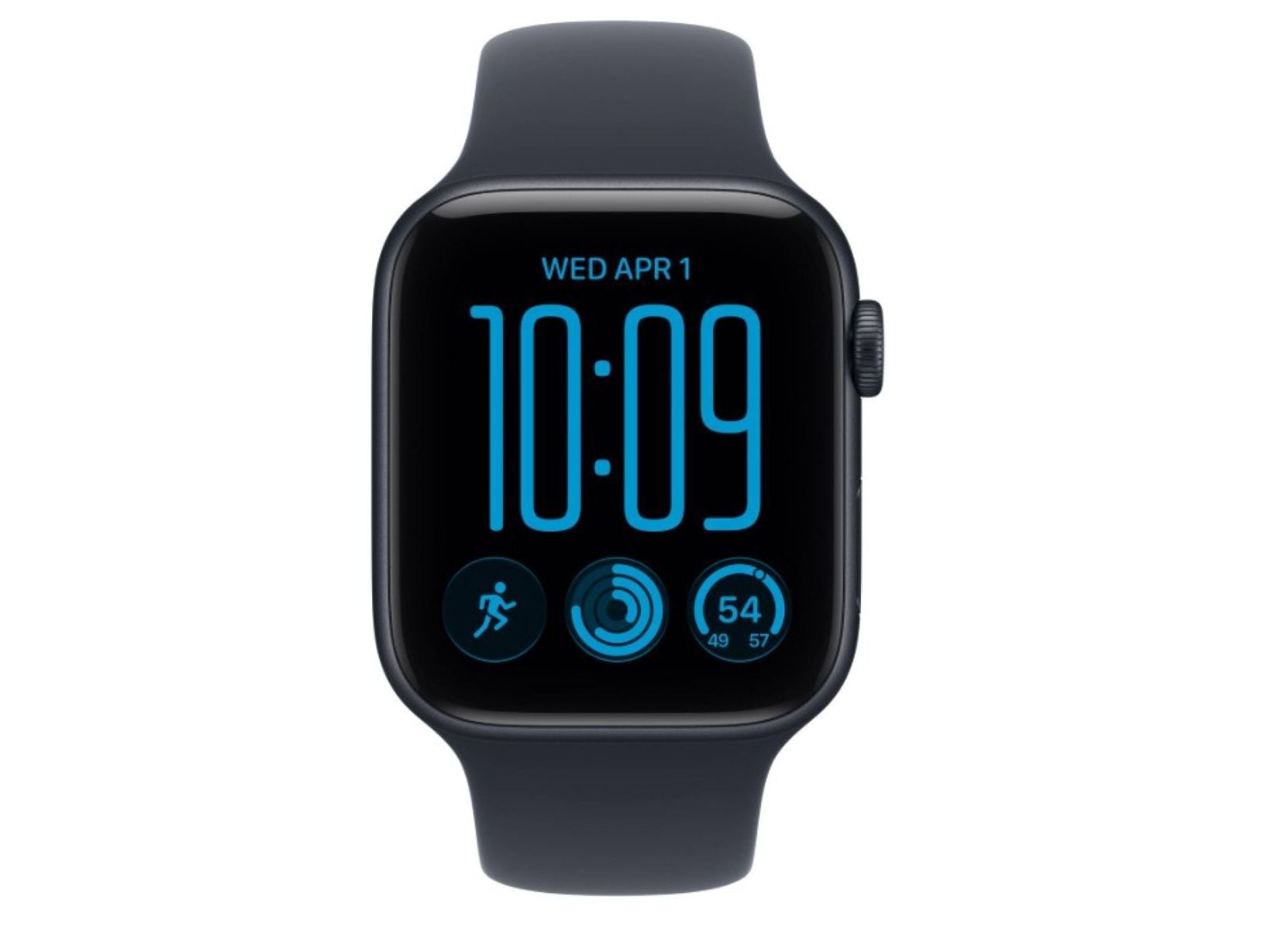 APPLE WATCH SE 3 44MM GPS + CELLULAR MIDNIGHT ALUMINIO CASE COM SPORT BAND NAVY BLUE - M/L image number 1