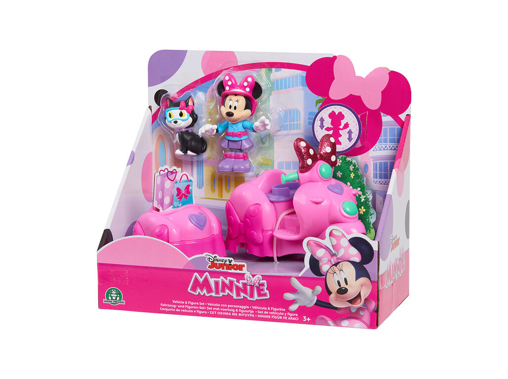 VE&Iacute;CULO DELUXE MINNIE DELUXE COM FIGURA MODELOS SORTIDOS image number 1