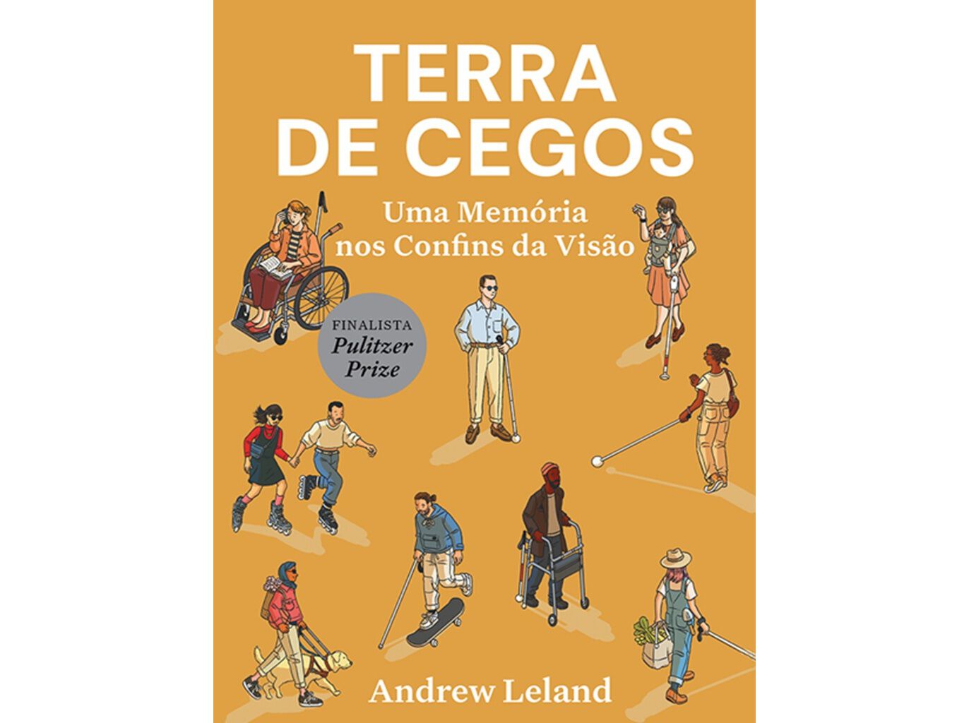 LIVRO TERRA DE CEGOS DE ANDREW LELAND image number 0