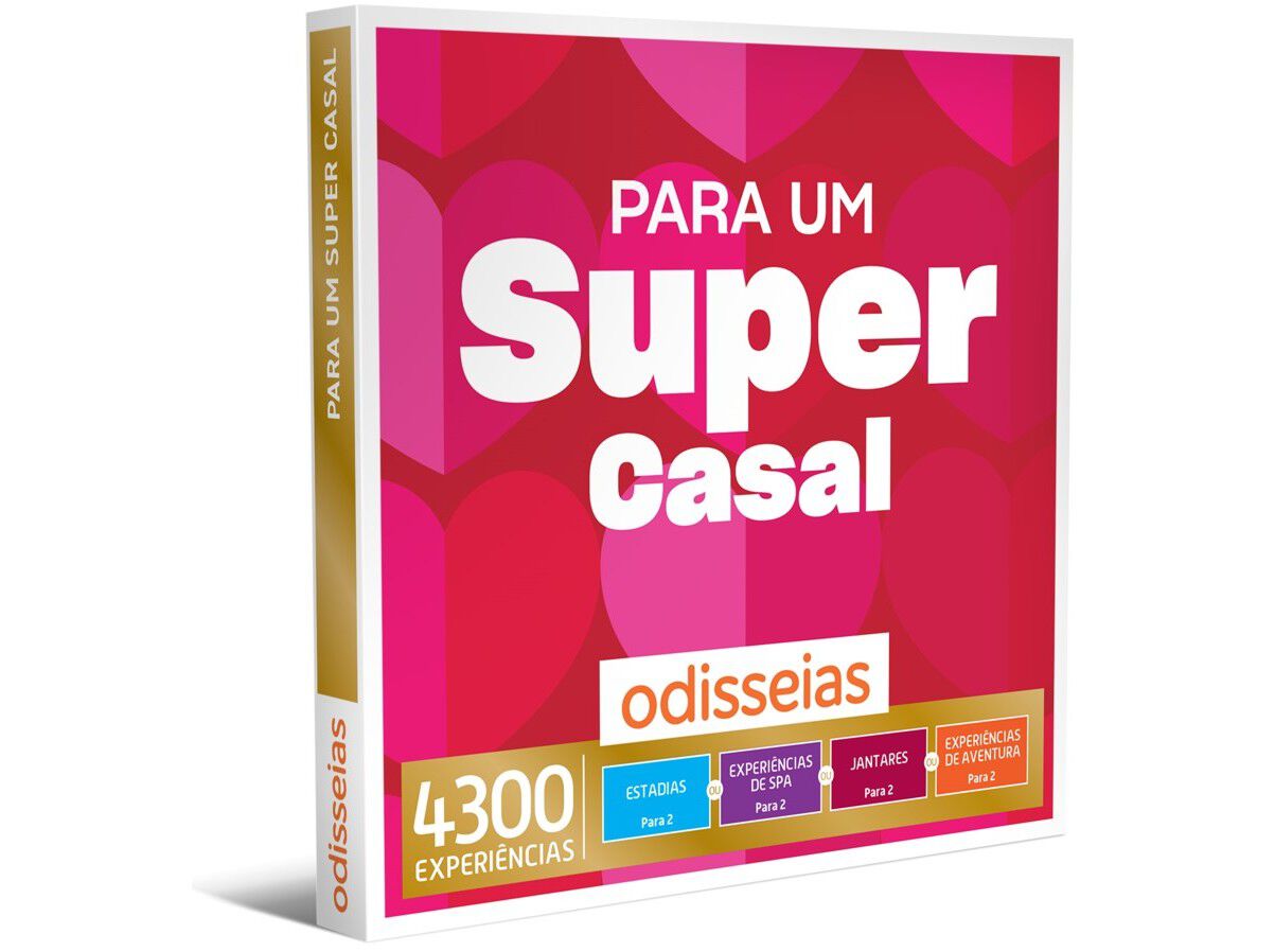 ENTRETENIMENTO ODISSEIAS PARA UM SUPER CASAL