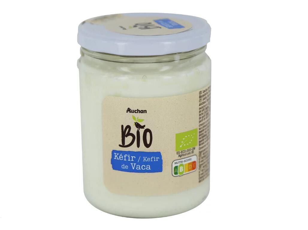 KEFIR AUCHAN BIO DE VACA 420G image number 0