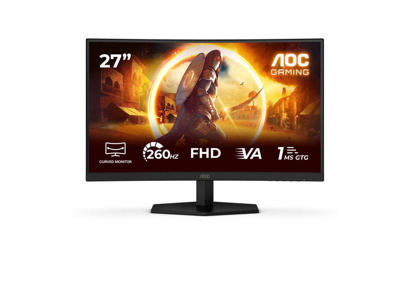 MONITOR GAMING AOC C27G42ZE 27" CURVO FHD 260HZ image number 8