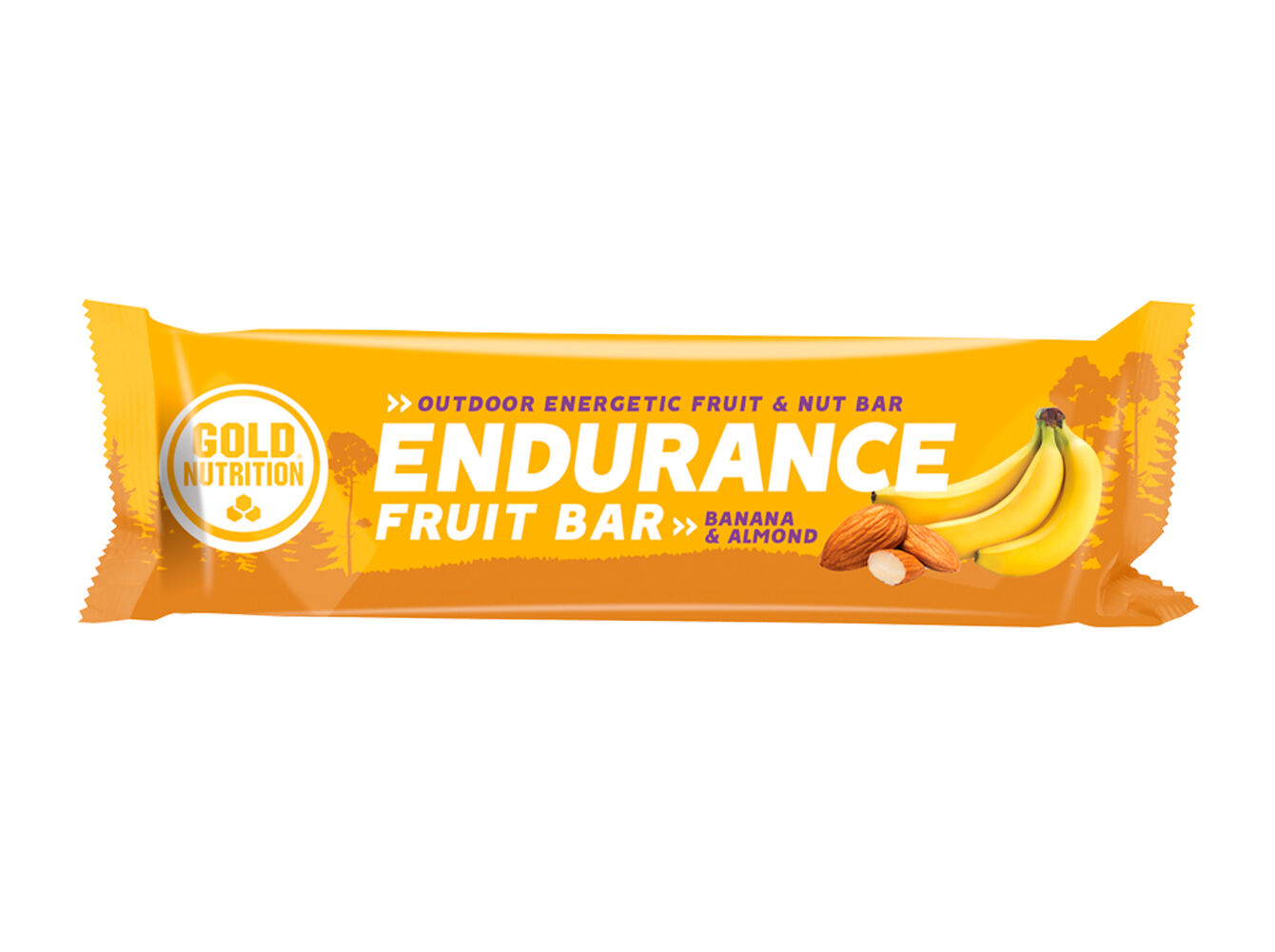 BARRA GOLDNUTRITION ENDURANCE AM&Ecirc;NDOA BANANA 40G image number 0
