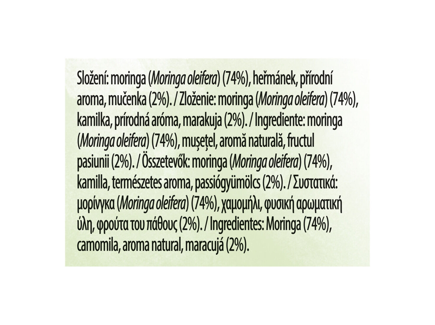INFUS&Atilde;O LIPTON MORINGA E MARACUJ&Aacute; 20 SAQ image number 2