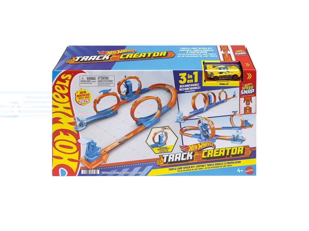 TRIPLO LOOPING HOT WHEELS TRACK CREATOR