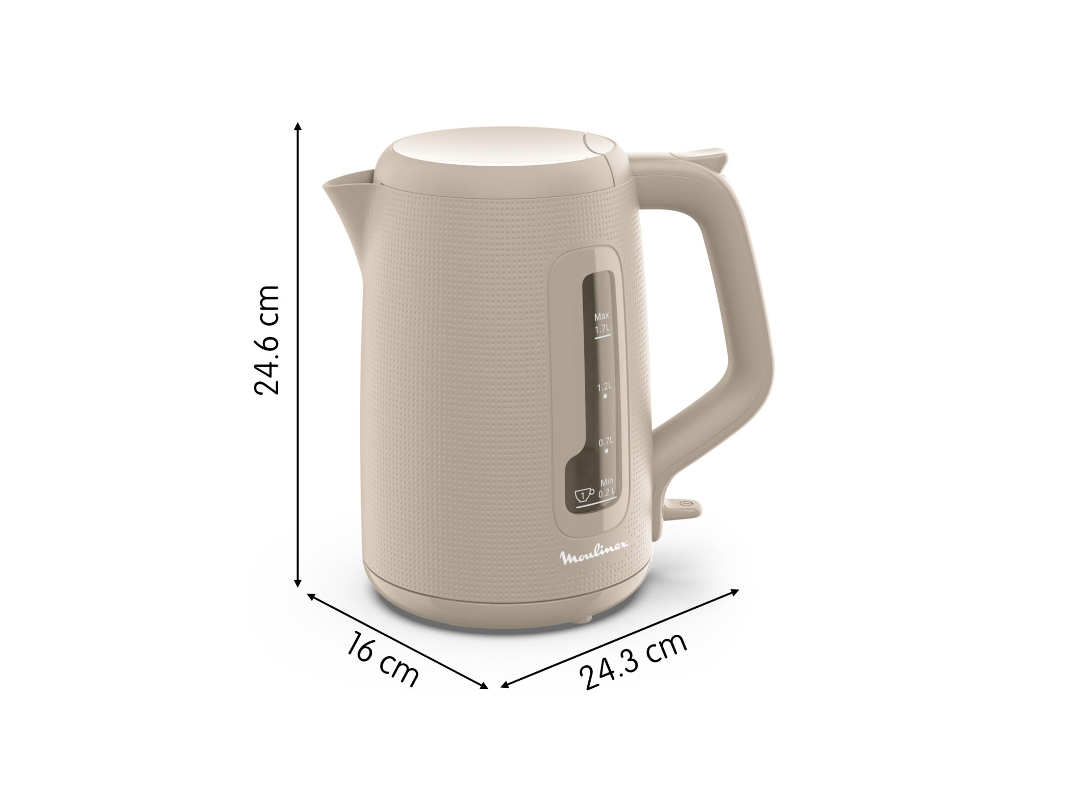 JARRO EL&Eacute;TRICO MOULINEX BY2M0B10 MORNING FAIR 1.7L 2400W image number 5