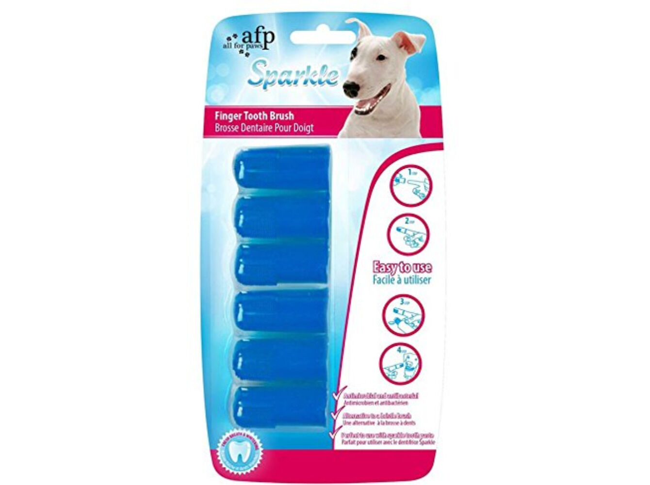 ESCOVAS DENT&Aacute;RIAS AFP DE DEDO 6UN