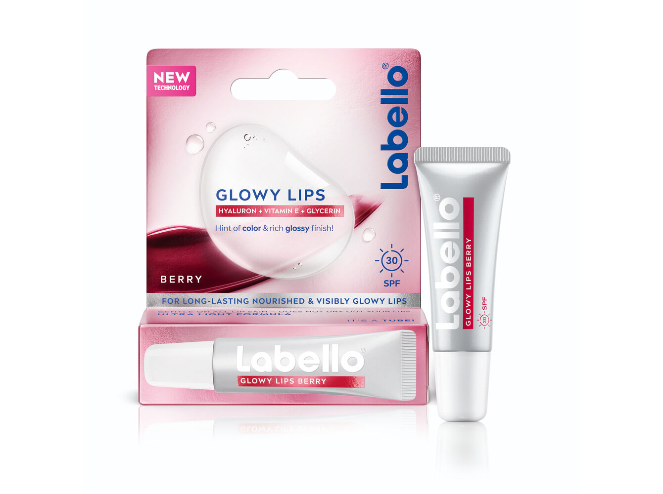 BATOM LABELLO GLOWY LIPS 1 UN image number 0