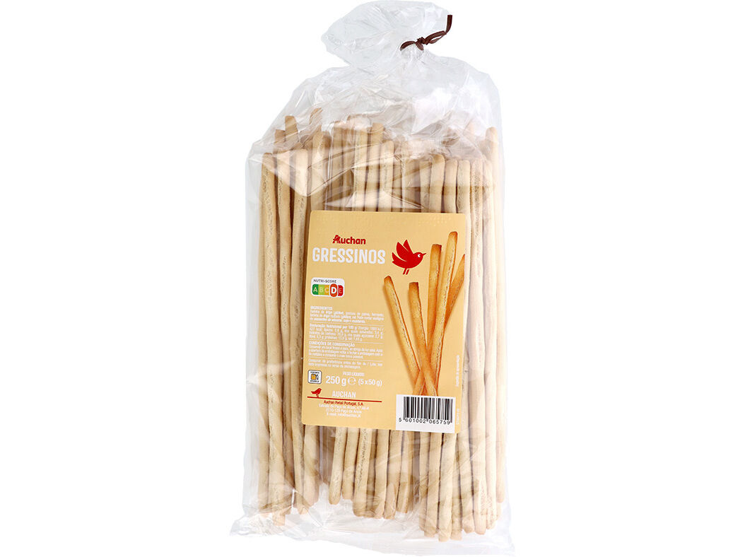 GRESSINOS AUCHAN 250G image number 0