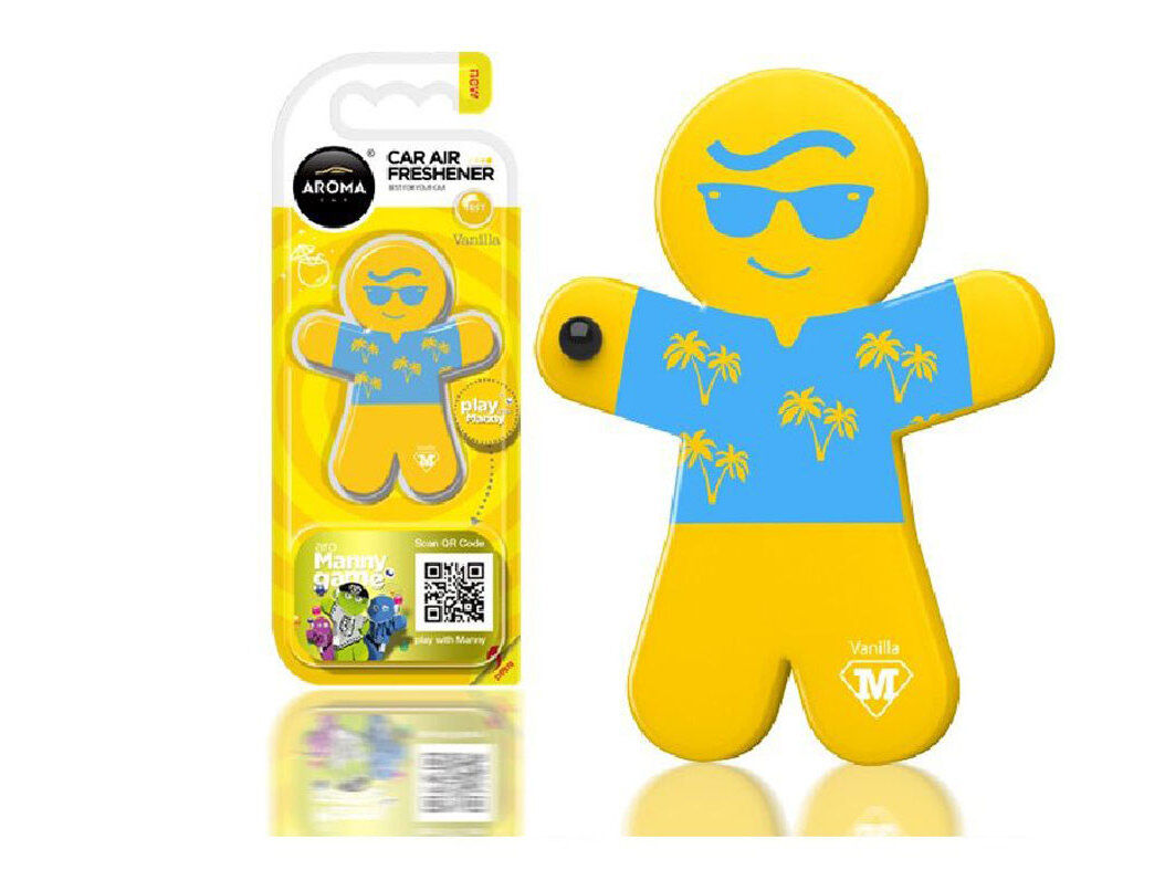 AMBIENTADOR AUTO AROMA CAR MANNY BAUNILHA image number 0