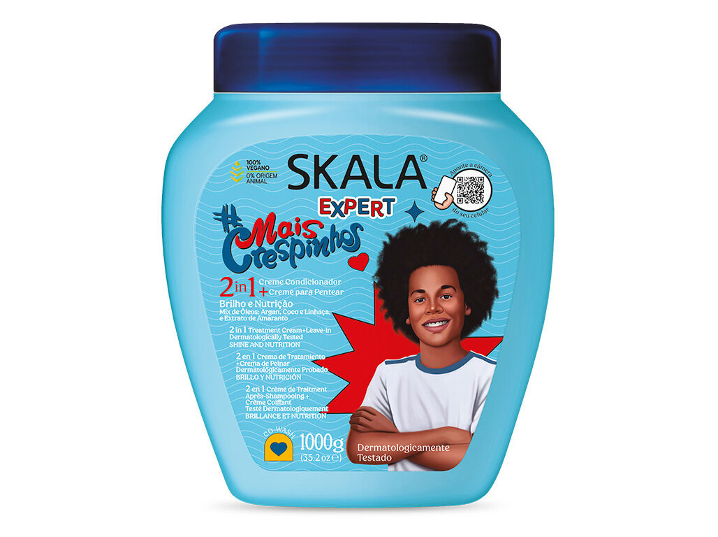 M&Aacute;SCARA CABELO SKALA MAIS CRESPINHOS 1000G image number 0