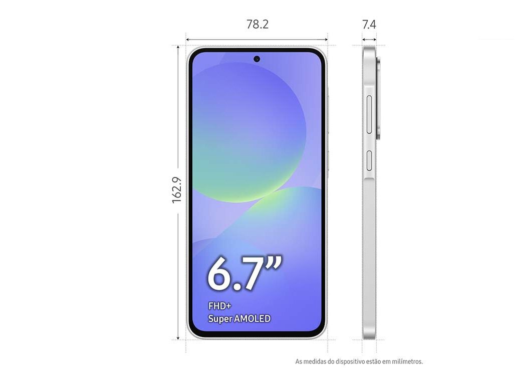 SMARTPHONE SAMSUNG GALAXY A36 5G 128GB BRANCO image number 4