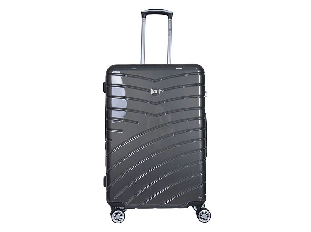 MALA DE VIAGEM GRANDE R&Iacute;GIDA AIRPORT CINZENTO ESCURO 8 RODAS 75CM image number 1