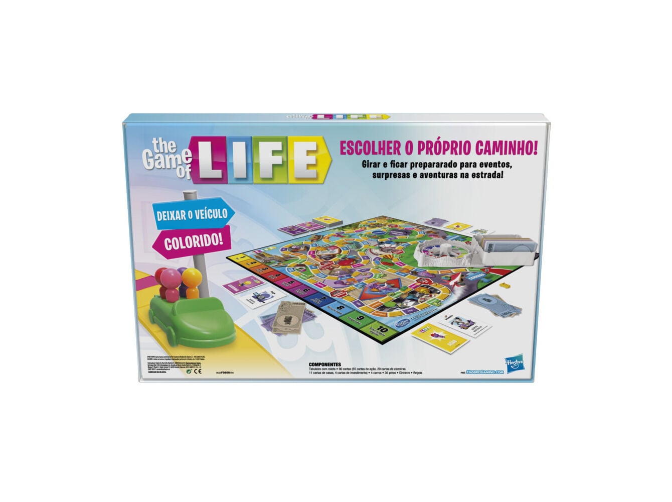 JOGO DE TABULEIRO HASBRO GAMING THE GAME OF LIFE CLASSIC image number 1