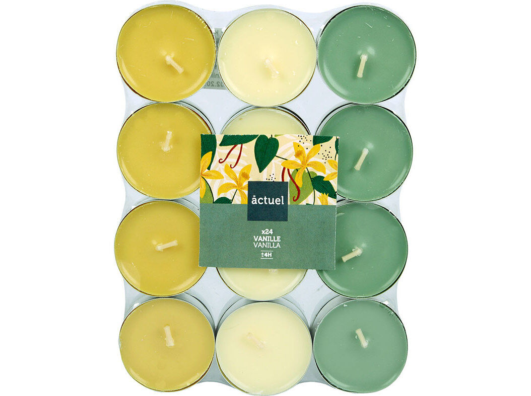 TEALIGHTS AROM&Aacute;TICO ACTUEL BAUNILHA image number 0