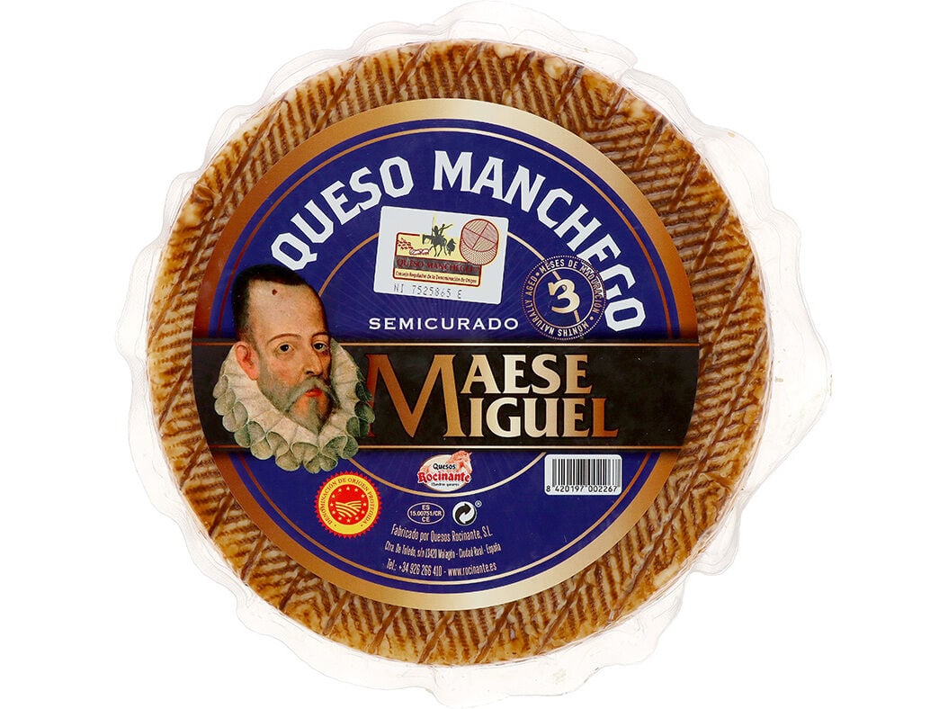 QUEIJO MANCHEGO MAESE MIGUEL SEMI CURADO DOP KG image number 0